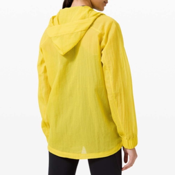 NWT Lululemon Clear Intention Jacket Soleil Yellow - Picture 3 of 16